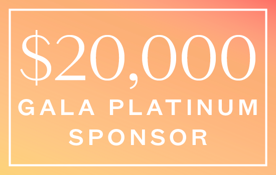$20000 Gala Platinum Sponsor